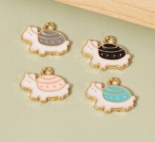 lot 40Pcs cartoon cute mix Charm bracelet necklace Pendants DIY Jewelry Making