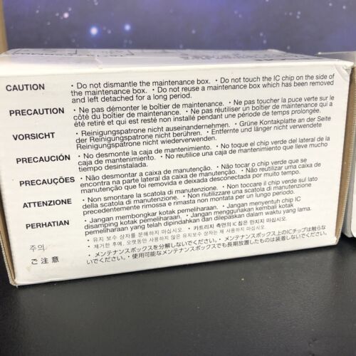 Epson Maintenance Box T6710-PXBMB2 New Sealed - Picture 3 of 7