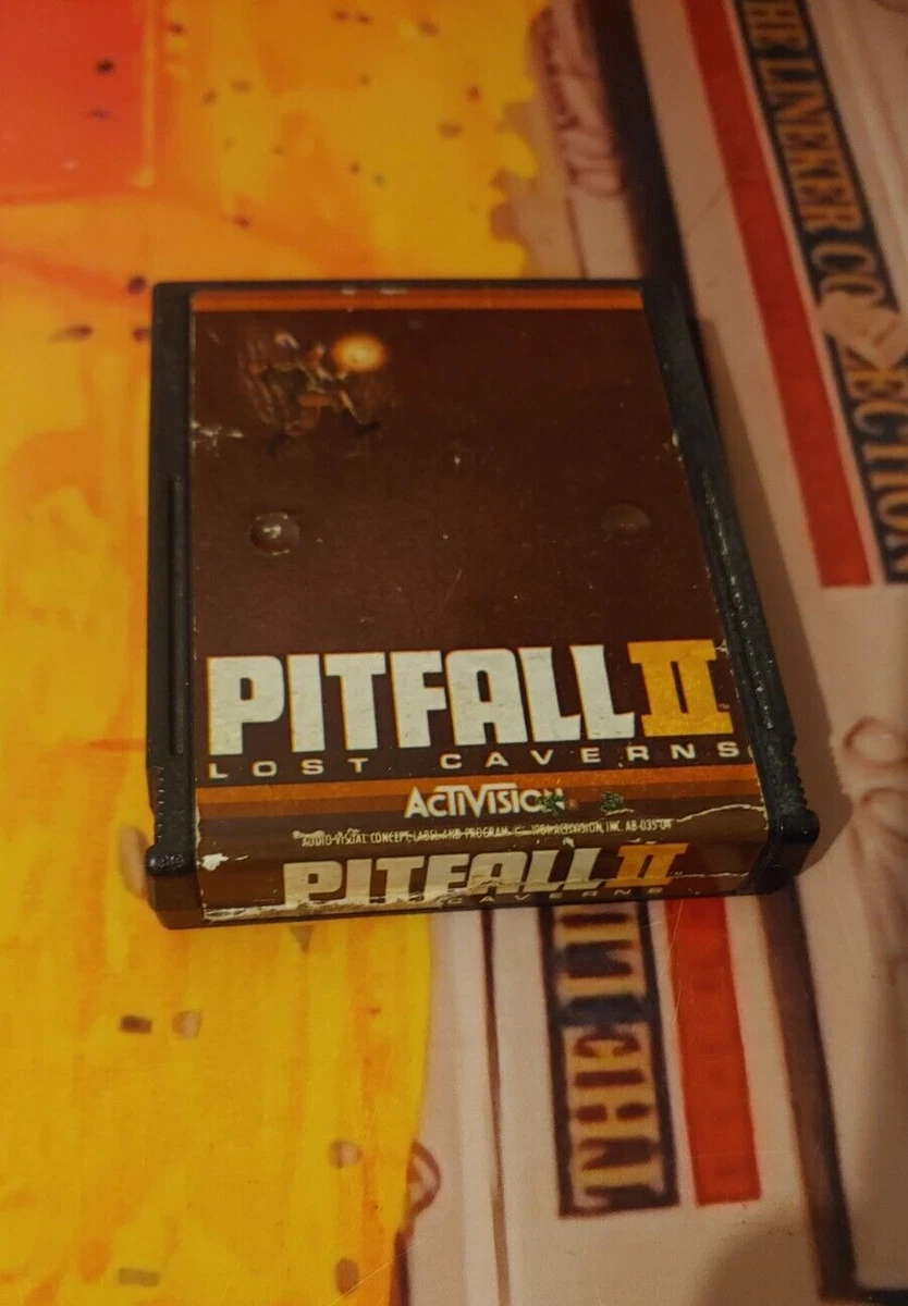 COMPLET - PITFALL II boite + notice Atari 2600 VCS Pal Sécam Activision