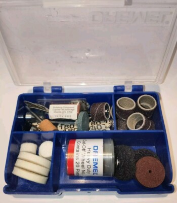 Dremel Zubehör Set 61 Teile 2610Z04001 inkl. Aufbewahrungsbox