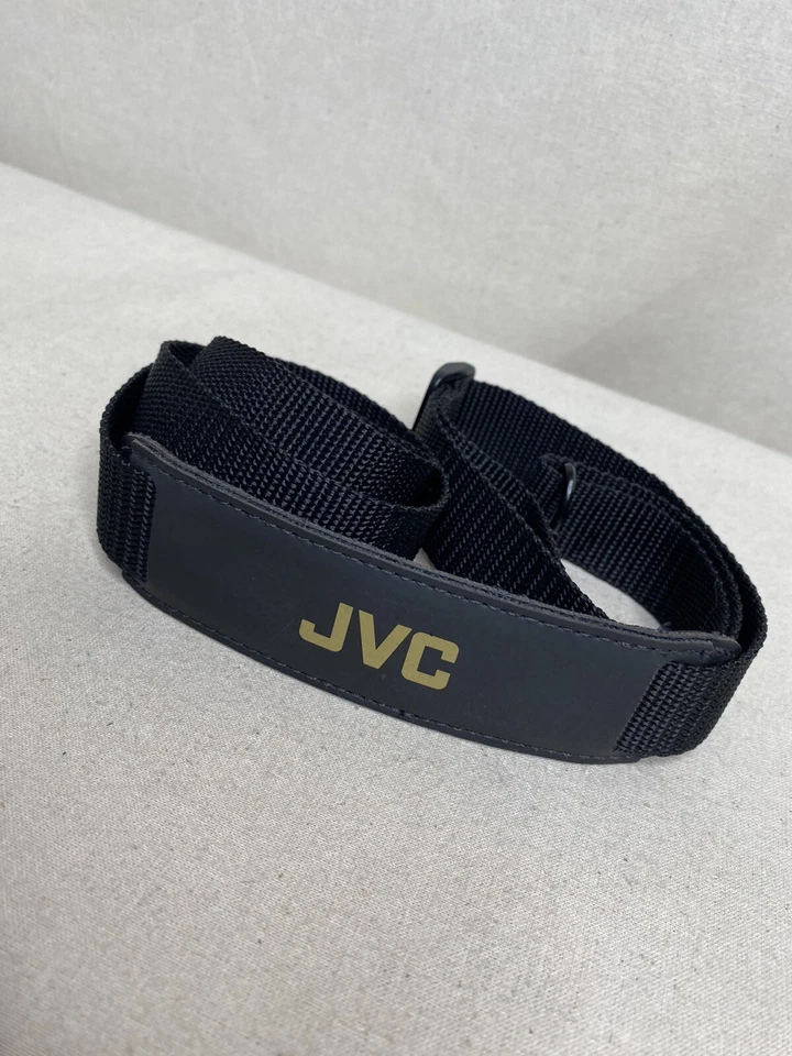 JVC Camcorder Camera Strap Shoulder Neck Carry Retro Black Gold Original - Image 4 of 4