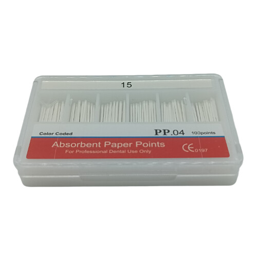 Dental Root Endodontics Absorbent Paper Point Taper 0.04 15-40# Disposable - Picture 4 of 15
