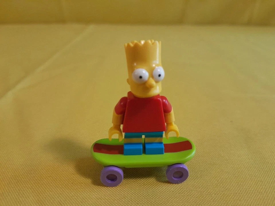 LEGO Simpson Temporada 1 Lote de 3 Minifiguras - Itchy Bart Flanders Coleccionar T20-4 Foto 2 de 4