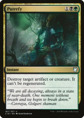Putrefy ~ Commander 2018 [ Excellent ] [ Magic MTG ]