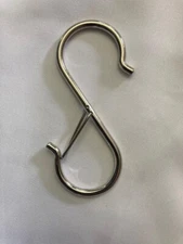 10 PCS Heavy Duty Steel S Shaped Hooks Hanging Pots, Kitchenware, spoons etc.