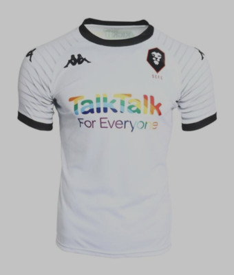 SALFORD CITY FC Away Football Shirt KAPPA 11-12 Yrs UK
