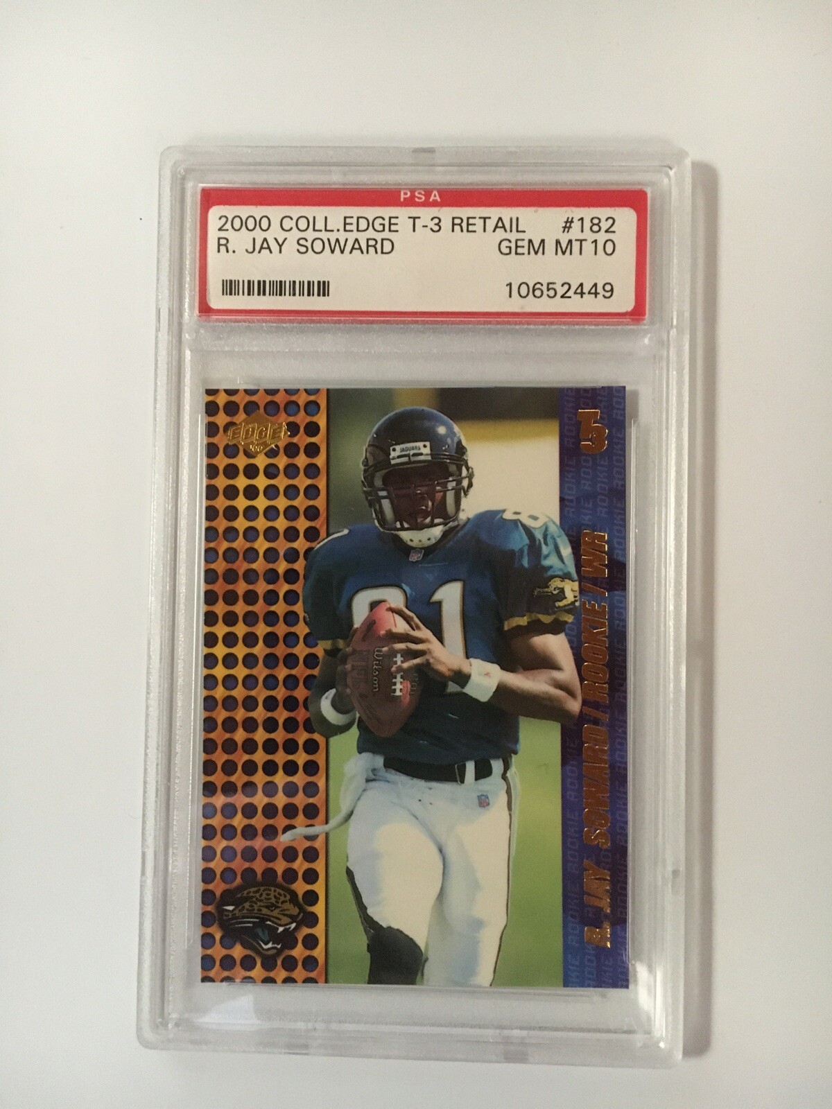 R Jay Soward Collectors Edge T3 Retail #182 Base