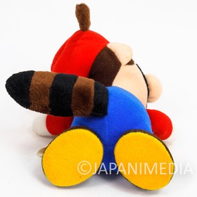 Retro Super Mario Racoon Mario Plush Doll Banpresto Nintendo Famicom SNES