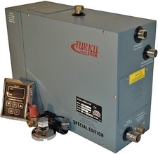 FULL SET 6KW STEAM SHOWER BATH GENERATOR WITH VAPOR-PROOF CONTROLLER AUTO DRAIN