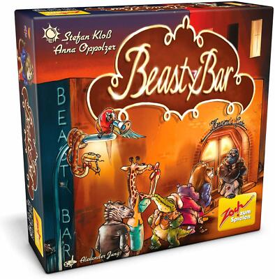 Beasty Bar Jeu De Cartes Familial Pour 2 à 4 Joueurs Dès 8 Ans – Édition Zoch