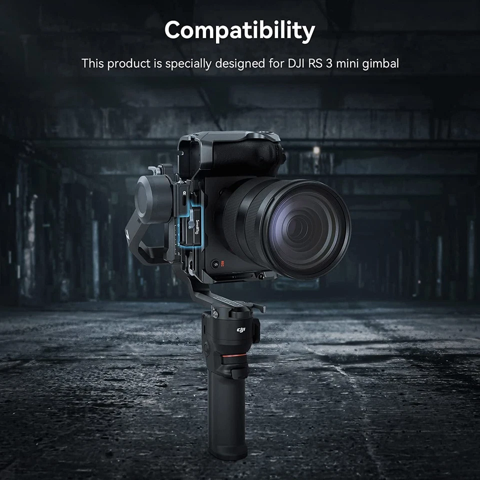 SmallRig Arca-Swiss Mount Plate for DJI RS 3 Mini for Balancing Heavy Camera - Image 3 of 4