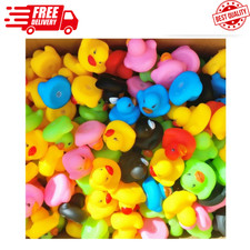 50pcs Rubber Ducks in Bulk,Assortment Duckies for Jeep Ducking Floater Bath Toys