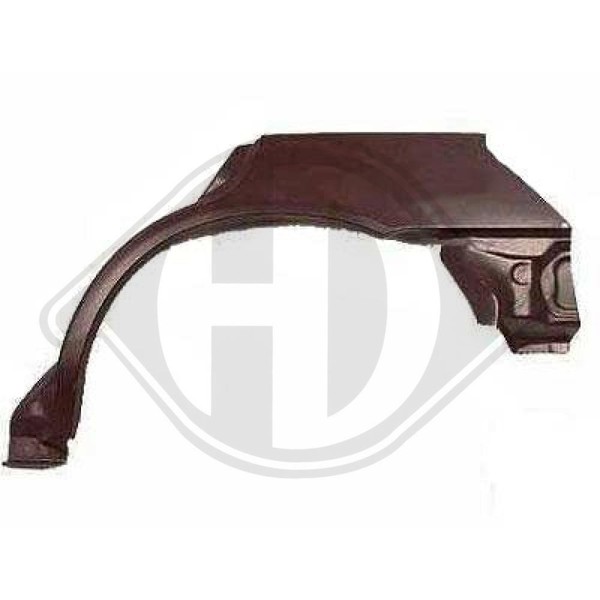 9868131 Seitenwand Hinten Links FüR Honda Civic VI Fastback (Ma, Mb)-image