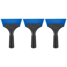 3pcs Squeegee 5 Inch Water Blade Shower Squeegee for Car Window Glass Door, Blue