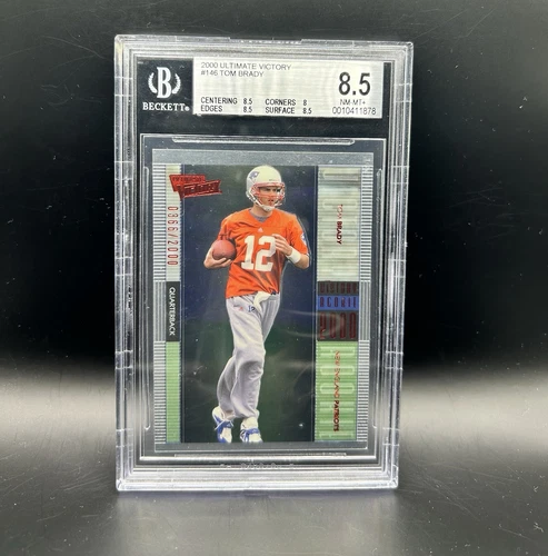 2000 Upper Deck Ultimate Victory TOM BRADY #146   ROOKIE RC Patriots Red /2000