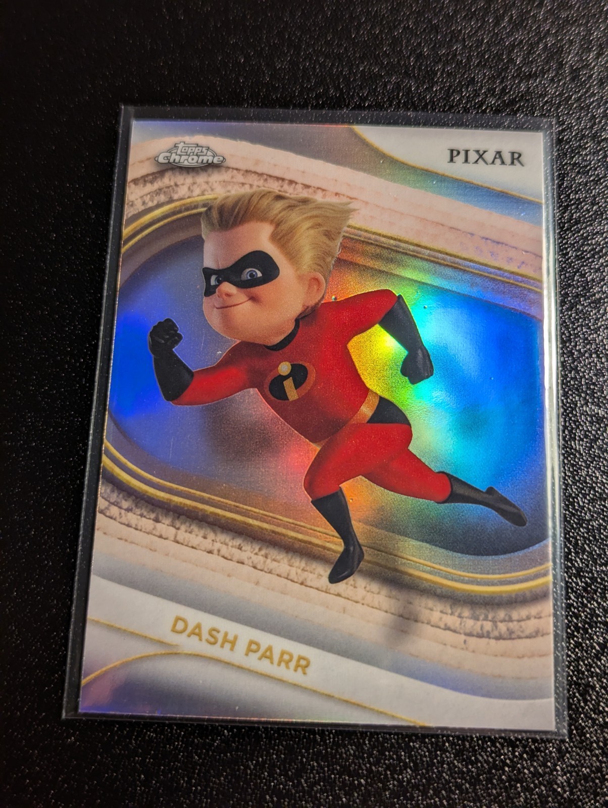 2025 Topps Chrome Disney Refractor Dash Parr Incredibles #151