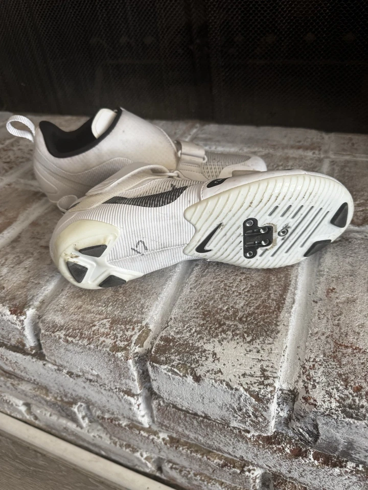 Nike SuperRep Cycle Men's size 10 White/Black Cycling Shoes CW2191 100 New - Image 4 of 4