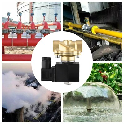 #ad Electric Water Valve For Tight Spaces Withstands Water Pressure Up To 1Mpa AU $64.15