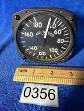 Aerosonic Airspeed Indicator Pitot Static MS 28021-4 S-25 KAW 2 Untested READ