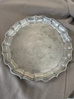 REED & BARTON STERLING SILVER X365 CHASED 12 Inch Serving Tray Chippendale Rare