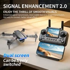 Drone 2026 4K HD Dual Camera WiFi FPV RC Foldable Quadcopter Remote With Screen