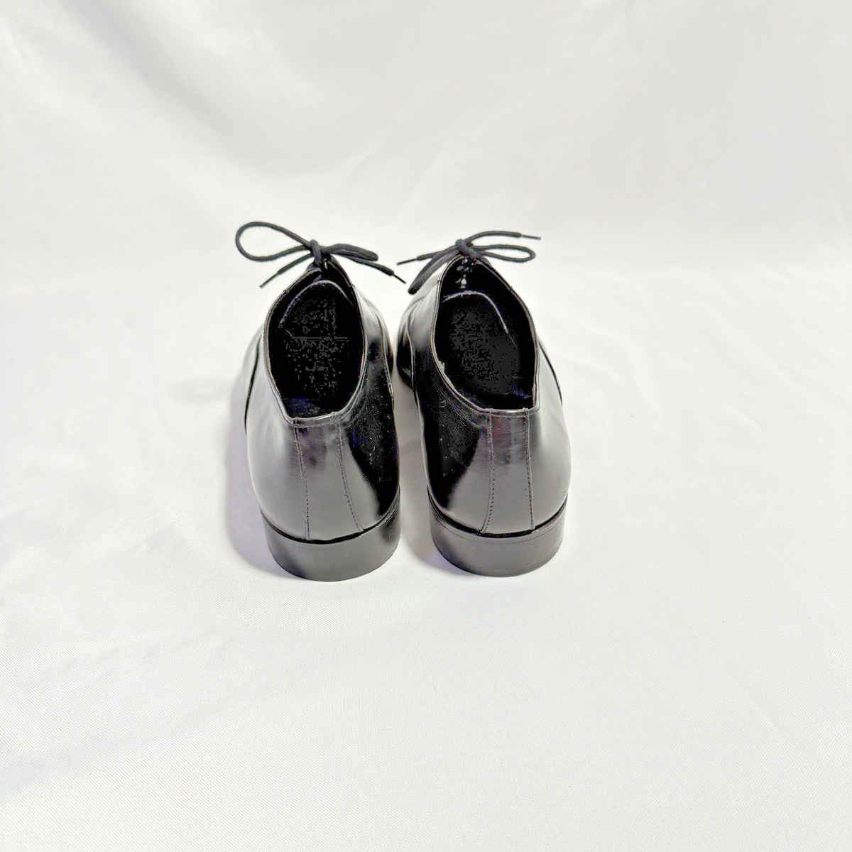 Vintage Mario Bruni Italian Leather Loafers Black Quiet  display picture 1