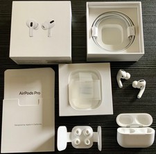 Apple AirPods Pro 1st Gen - Original Box Good Clean Condition - Charging Case
