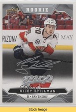 2019-20 Upper Deck MVP High Series Rookies Silver Script Riley Stillman READ i9x