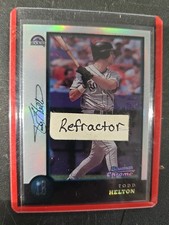 1998 Bowman Chrome Refractor #119 Todd Helton. Gem Mint.