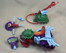 Vintage 1990 TMNT Sludgemobile Vehicle Playmates Incomplete Broken For Parts