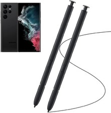 2 Pack Black S22 Ultra S Pen Replacement for Samsung Galaxy