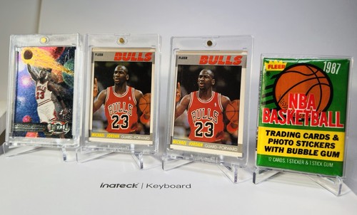 1987 Fleer Basketball Michael Jordan Rookie Cards (Read Description)