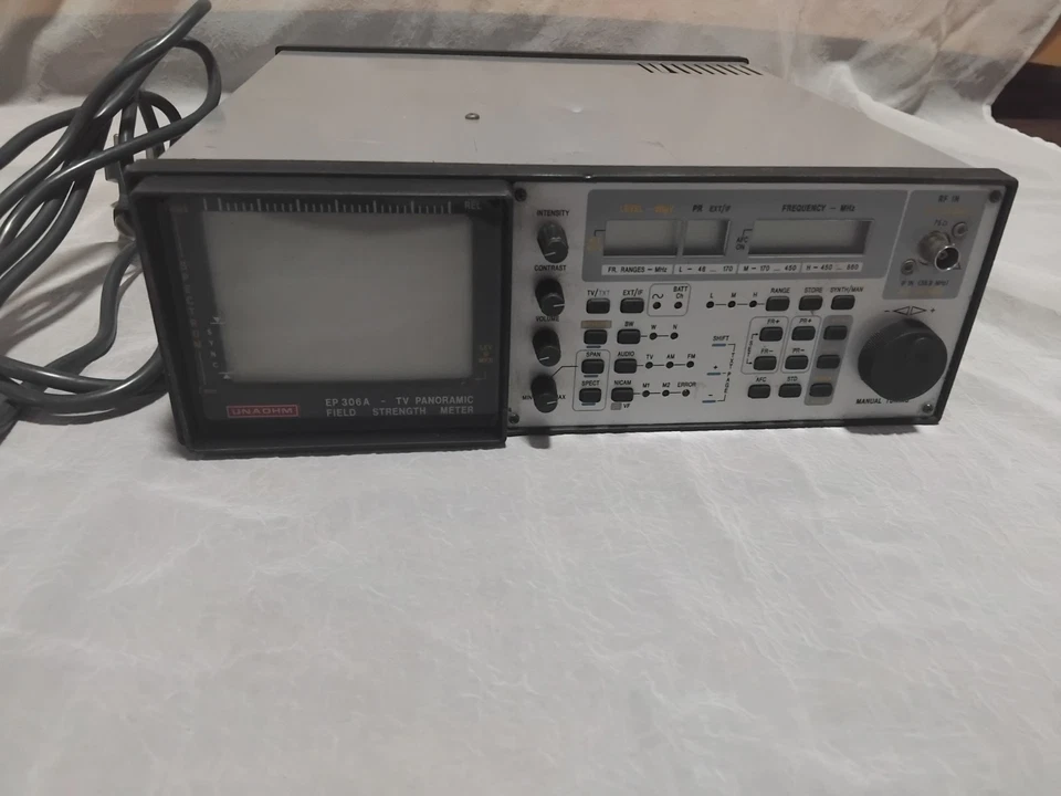 UNAOHM EP 306A TV Panoramic Field Meter Spectrum Analysator Feldmessgerät - Image 3 of 4