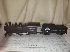 American Flyer S Gauge 4-4-0 Steam Locomotive Engine 21165 with Tender