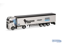 Herpa Baumann/Knapen Man Tgx Gx Schubbodenauflieger 320085