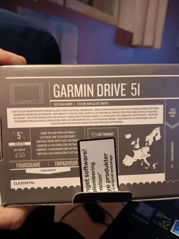 Garmin Drive 51 Western Europe LMT-S GPS Navigator 5" screen - Image 3 of 4