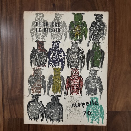 JEAN-PAUL RIOPELLE ORIGINAL LITHOS 1970 DERRIERE LE MIROIR #185 MAEGHT EDITEUR - Picture 1 of 6