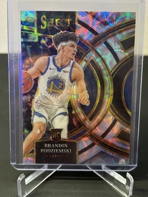 2023-24 Panini Select Brandin Podziemski Premier Level RC #104 Scope Prizm