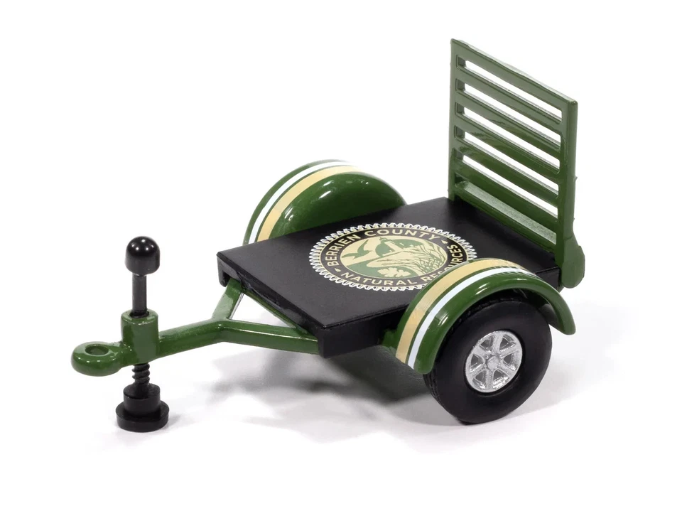 Johnny Lightning Tow & Go 2014 Toyota FJ Cruiser Open Trailer 1/64 JLBT022-2 - Image 4 of 4