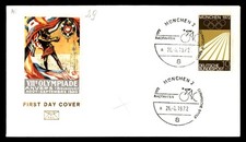 Mayfairstamps Germany FDC 1972 Olympics Track VII Olympiade Anvers First Day Cov