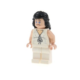 1x Lego Minifigure Indiana Jones Marion Ravenwood White Double Face 7683 iaj007