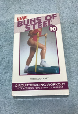Buns Of Steel Leisa Hart Step Aerobics Plue Strength Training Avoision Et 45 Min
