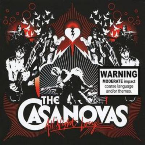 The Casanovas All Night Long (CD) Album