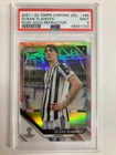 TOPPS CHROME UCL 2021-2022 DUSAN VLAHOVIC JUVENTUS GOLD PARALLEL 065/125 PSA 9.