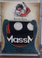 2026 Topps Tier One Marcelo Mayer 1/1 Prodigious Patches #ppr-mm Red Sox 1 of 1 