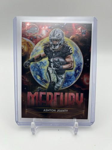 2025 Topps Cosmic Chrome Ashton Jeanty Mercury (RAW)