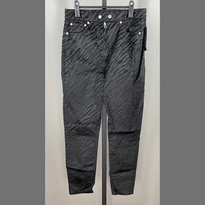 NEW Rag & Bone Jeans Womens 28 black zebra animal Nina skinny designer