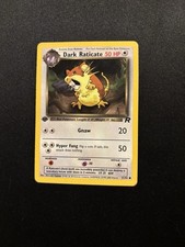 dark raticate pokemon card value [1st Edition] #51 Prices | Team Rocket Darkness Rarity Pokemon Team Rocket Single Card