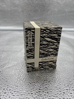 RARE NEW IN BOX Vintage Cabochard de GRES Parfum 1/2 fl.oz Paris France