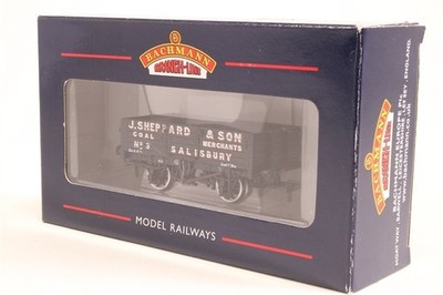 Bachmann 37-050U 5 Planken offen (J. Shephard & Söhne) PO WAGON MINT BOXED Ltd Edn